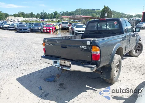 2002 Toyota Tacoma Base V6 из США, поврежденный, VIN 5TEWN72N02Z139979